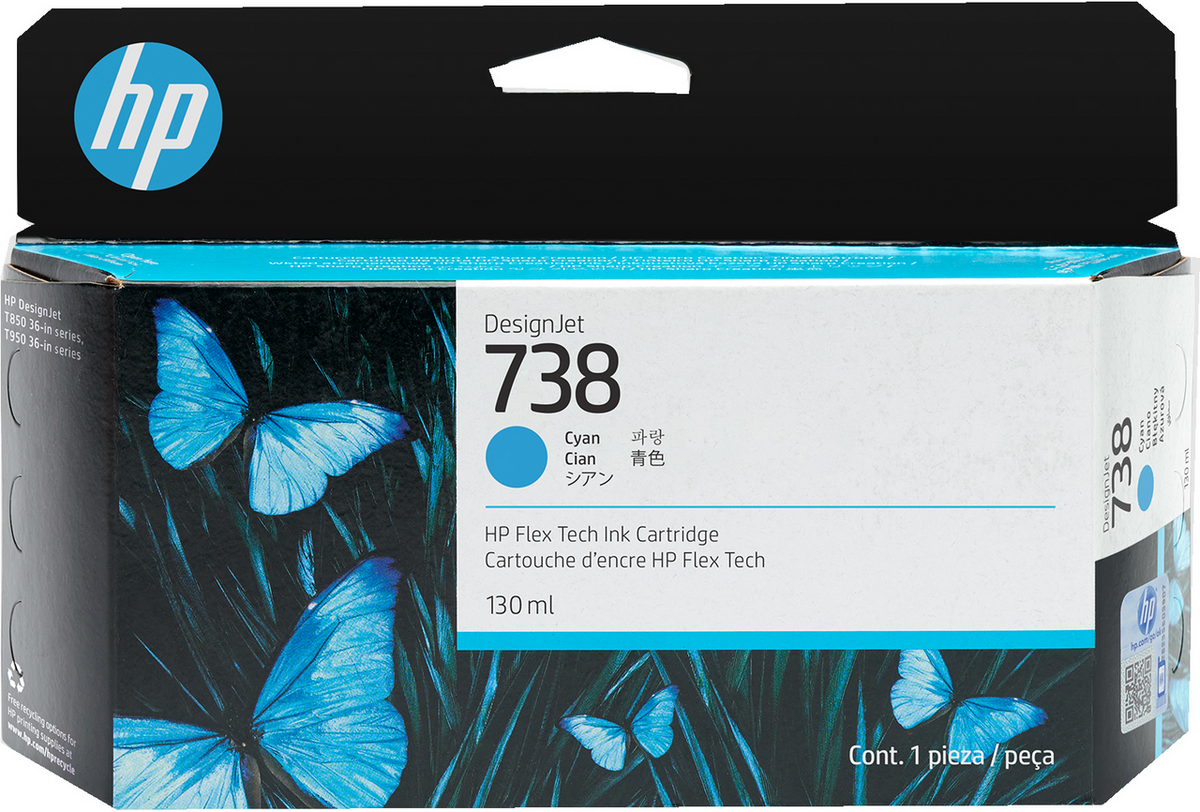 Cartouche HP 498N5A cyan
