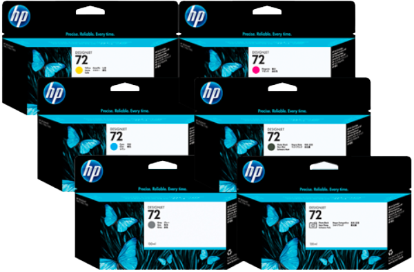 Cartouches HP série 72