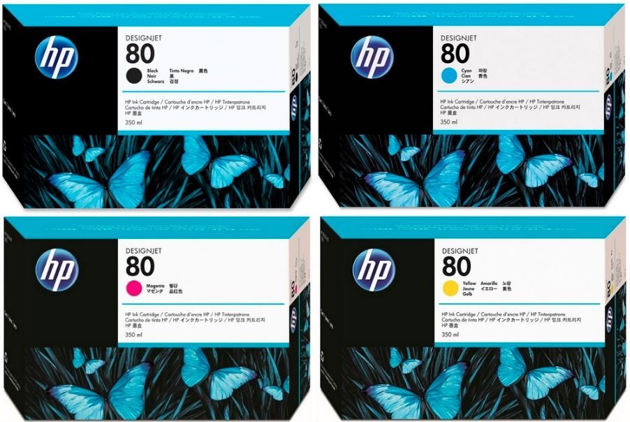 Cartouches HP série 80